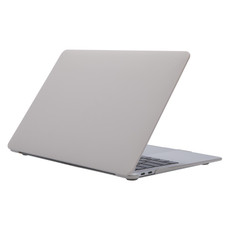 Cream Style Laptop Plastic Protective Case For MacBook Pro 16.2 inch A2485 2021(Rock Grey)