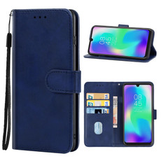 For Tecno Pouvoir 3 Plus Leather Phone Case(Blue)