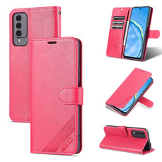 For Huawei Maimang 10 AZNS Sheepskin Texture Flip Leather Phone Case(Red) For Huawei Maimang 10 AZNS Sheepskin Texture Flip Leather Phone Case(Red)
