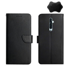 For OPPO Reno2 F Genuine Leather Fingerprint-proof Horizontal Flip Phone Case(Black) For OPPO Reno2 F Genuine Leather Fingerprint-proof Horizontal Flip Phone Case(Black)