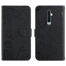 For OPPO Reno2 Z / F Skin Feel Butterfly Peony Embossed Leather Phone Case(Black) For OPPO Reno2 Z / F Skin Feel Butterfly Peony Embossed Leather Phone Case(Black)