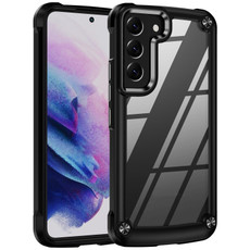 For Samsung Galaxy S21+ 5G TPU + PC Lens Protection Phone Case(Black)