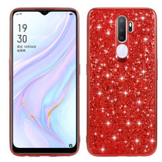 For OPPO A11 Glitter Powder Shockproof TPU Protective Case(Red) For OPPO A11 Glitter Powder Shockproof TPU Protective Case(Red)