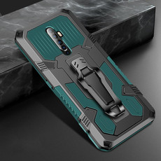 For OPPO Reno2 F Machine Armor Warrior Shockproof PC + TPU Protective Case(Army Green) For OPPO Reno2 F Machine Armor Warrior Shockproof PC + TPU Protective Case(Army Green)