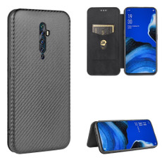 For OPPO Reno2 Z / F Carbon Fiber Texture Horizontal Flip TPU + PC + PU Leather Case with Card Slot(Black) For OPPO Reno2 Z / F Carbon Fiber Texture Horizontal Flip TPU + PC + PU Leather Case with Card Slot(Black)