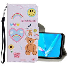 For OPPO Reno2 F Colored Drawing Pattern Horizontal Flip Leather Case with Holder & Card Slots & Wallet(Bear) For OPPO Reno2 F Colored Drawing Pattern Horizontal Flip Leather Case with Holder & Card Slots & Wallet(Bear)