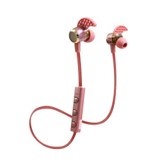 KIN-88 In-Ear Wire Control Bluetooth Earphone with Mic(Magenta)