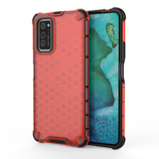 For Huawei Honor V30/V30 Pro Shockproof Honeycomb PC + TPU Case(Red) For Huawei Honor V30/V30 Pro Shockproof Honeycomb PC + TPU Case(Red)