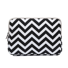 LiSEN LS-525 Wavy Pattern Notebook Liner Bag, Size: 14 inches(Black)