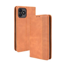 For Blackview Oscal C20 Magnetic Buckle Retro Crazy Horse Texture Horizontal Flip Leather Case with Holder & Card Slots & Photo Frame(Brown) For Blackview Oscal C20 Magnetic Buckle Retro Crazy Horse Texture Horizontal Flip Leather Case with Holder & Card Slots & Photo Frame(Brown)