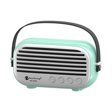 NewRixing NR-3000 Stylish Household Bluetooth Speaker with Hands-free Call Function, Support TF Card & USB & FM & AUX(Green)