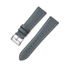 For Huawei Watch GT3 46MM 22mm Contrast Pin Buckle Leather Watch Band(Gray)