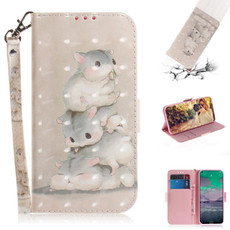 For Nokia 3.4 3D Colored Drawing Horizontal Flip Leather Case with Holder & Card Slots & Wallet & Lanyard(Squirrels) For Nokia 3.4 3D Colored Drawing Horizontal Flip Leather Case with Holder & Card Slots & Wallet & Lanyard(Squirrels)