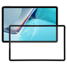 For Huawei MatePad 11 2021 DBY-W09 DBY-AL00  Front Screen Outer Glass Lens (Black)