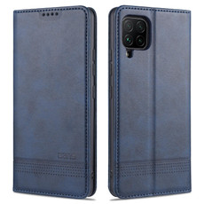 For Samsung Galaxy A42 5G AZNS Magnetic Calf Texture Horizontal Flip Leather Case with Card Slots & Holder & Wallet(Dark Blue) For Samsung Galaxy A42 5G AZNS Magnetic Calf Texture Horizontal Flip Leather Case with Card Slots & Holder & Wallet(Dark Blue)