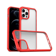 For iPhone 11 TPU + PC Protective Case (Red)