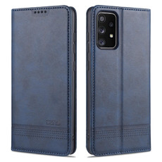 For Samsung Galaxy A72 5G / 4G AZNS Magnetic Calf Texture Horizontal Flip Leather Case with Card Slots & Holder & Wallet(Dark Blue) For Samsung Galaxy A72 5G / 4G AZNS Magnetic Calf Texture Horizontal Flip Leather Case with Card Slots & Holder & Wallet(Dark Blue)