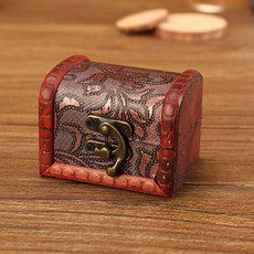 3 PCS Retro Wooden Jewellery Dustproof Storage Box Indoor Shooting Props(6036B) 3 PCS Retro Wooden Jewellery Dustproof Storage Box Indoor Shooting Props(6036B)