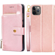For iPhone 11 Pro Zipper Bag PU + TPU Horizontal Flip Leather Case with Holder & Card Slot & Wallet & Lanyard (Gold) For iPhone 11 Pro Zipper Bag PU + TPU Horizontal Flip Leather Case with Holder & Card Slot & Wallet & Lanyard (Gold)