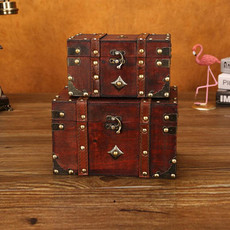 Wooden Square Vintage Jewelry Storage Box Indoor Shooting Props,Specification 6266 Set Wooden Square Vintage Jewelry Storage Box Indoor Shooting Props,Specification 6266 Set
