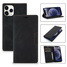 For iPhone 12 mini Dream Magnetic Suction Business Horizontal Flip PU Leather Case with Holder & Card Slot & Wallet (Black) For iPhone 12 mini Dream Magnetic Suction Business Horizontal Flip PU Leather Case with Holder & Card Slot & Wallet (Black)