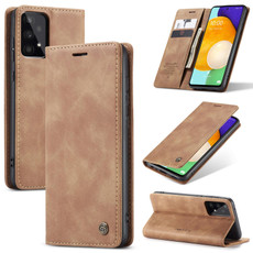 For Samsung Galaxy A53 5G CaseMe 013 Multifunctional Horizontal Flip Leather Phone Case(Brown)