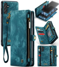 For Samsung Galaxy A13 5G CaseMe-008 Detachable Multifunctional Horizontal Flip Leather Case(Green)