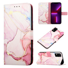 For ZTE Blade A31 PT003 Marble Pattern Flip Leather Phone Case(LS005)