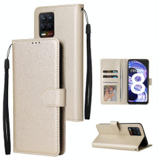 For OPPO Realme 8 / 8 Pro 4G Multifunctional Horizontal Flip Leather Case, with Three Card Slot & Holder & Photo Frame & Lanyard(Tyrant Gold) For OPPO Realme 8 / 8 Pro 4G Multifunctional Horizontal Flip Leather Case, with Three Card Slot & Holder & Photo Frame & Lanyard(Tyrant Gold)