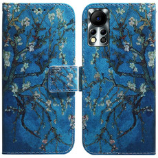 For Infinix Hot 11S NFC X6812B Coloured Drawing Leather Phone Case(Apricot)