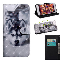 For Xiaomi Poco X4 Pro 5G 3D Painted Pattern Leather Phone Case(Husky) For Xiaomi Poco X4 Pro 5G 3D Painted Pattern Leather Phone Case(Husky)