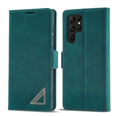 For Samsung Galaxy S22 Ultra 5G Forwenw Dual-side Buckle Leather Phone Case(Dark Cyan) For Samsung Galaxy S22 Ultra 5G Forwenw Dual-side Buckle Leather Phone Case(Dark Cyan)