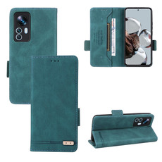 For Xiaomi 12T / 12T Pro / Redmi K50 Ultra Magnetic Clasp Leather Phone Case(Green)