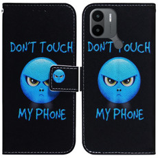 For Xiaomi Redmi A1+ Coloured Drawing Flip Leather Phone Case(Anger)