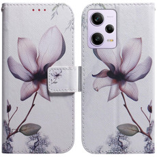 For Xiaomi Redmi Note 12 Pro 5G Coloured Drawing Flip Leather Phone Case(Magnolia) For Xiaomi Redmi Note 12 Pro 5G Coloured Drawing Flip Leather Phone Case(Magnolia)