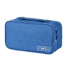 Travel Waterproof Storage Bag Underwear Storage Finishing Bag(Sky Blue)