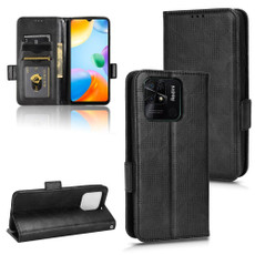 For Xiaomi Redmi 10C Symmetrical Triangle Leather Phone Case(Black) For Xiaomi Redmi 10C Symmetrical Triangle Leather Phone Case(Black)