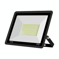 100W Linear LED Spotlight Outdoor Project Light Waterproof Garden Energy-Saving Lighting Floodlight, Style:(Cold White Light)