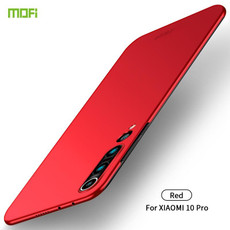 For Xiaomi Mi 10 Pro MOFI Frosted PC Ultra-thin Hard Case(Red)