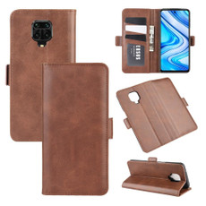 For Xiaomi Redmi Note 9 Pro Dual-side Magnetic Buckle Horizontal Flip Leather Case with Holder & Card Slots & Wallet(Brown) For Xiaomi Redmi Note 9 Pro Dual-side Magnetic Buckle Horizontal Flip Leather Case with Holder & Card Slots & Wallet(Brown)