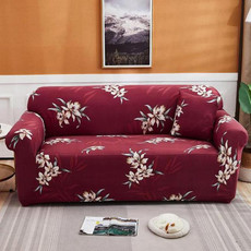 Double Seat Living Room Four Seasons Elastic Full Coverage Non-slip Sofa Cover, Size: 145 x 185cm(Chinami)