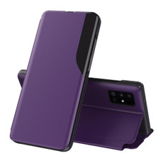 For Samsung Galaxy Note20 Attraction Flip Holder Leather Phone Case(Purple) For Samsung Galaxy Note20 Attraction Flip Holder Leather Phone Case(Purple)