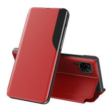 For Huawei P40 Lite / Nova 6 SE / Nova 7i Attraction Flip Holder Leather Phone Case(Red)