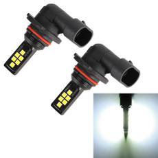 2 PCS 9006 DC9-16V / 3.5W / 6000K / 320LM Car Auto Fog Light 12LEDs SMD-ZH3030 Lamps, with Constant Current(White Light)