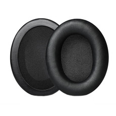 2pcs Headset Earmuffs For Kingston HyperX Cloud II / Silver / Alpha / Flight / Stinger, Color: Black Protein Skin
