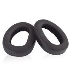 2 PCS Headset Sponge Cover Earmuffs For Sennheiser GSP600 / GSP670 / GSP500 / GSP550 / GSA60(Black)