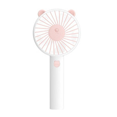 MF003 USB Bear Handheld Portable Fan (White) MF003 USB Bear Handheld Portable Fan (White)