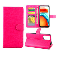 For Xiaomi Redmi Note10 Pro 5G / Poco X3 GT 5G Crazy Horse Texture Leather Horizontal Flip Protective Case with Holder & Card Slots & Wallet & Photo Frame(Rose Red) For Xiaomi Redmi Note10 Pro 5G / Poco X3 GT 5G Crazy Horse Texture Leather Horizontal Flip Protective Case with Holder & Card Slots & Wallet & Photo Frame(Rose Red)
