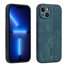 For iPhone 15 AZNS 3D Embossed Skin Feel Phone Case(Dark Green) For iPhone 15 AZNS 3D Embossed Skin Feel Phone Case(Dark Green)