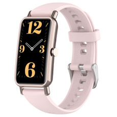 For Huawei Watch Fit Mini 16mm Silicone Watch Band(Light Pink)
